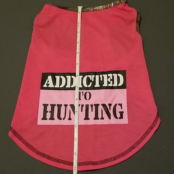 MOSSY OAK PINK & CAMO DOG SHIRT Sm/Med - Picture 4 of 5